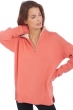 Cashmere ladies chunky sweater alizette peach xs