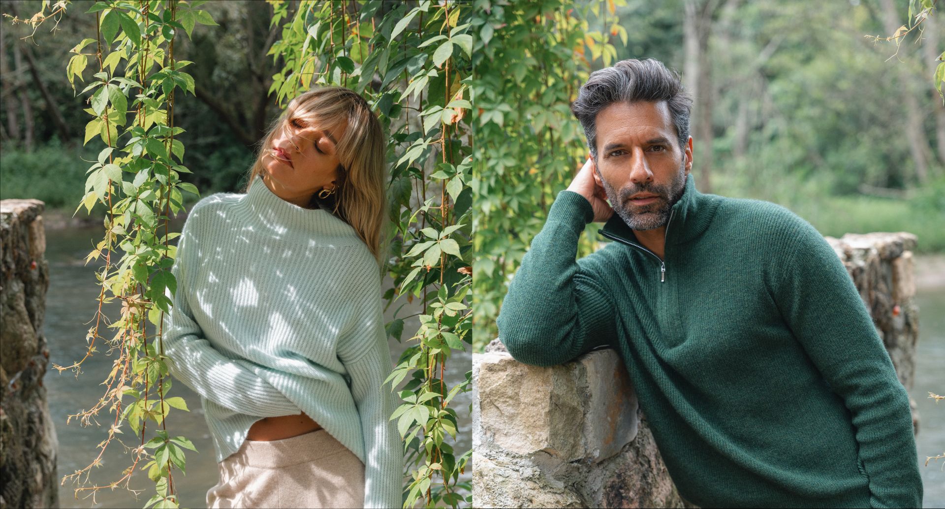 CASHMERE, WITH A DIFFERENCE.