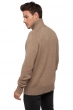  men chunky sweater natural viero natural brown 4xl