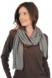 Cashmere accessories scarves mufflers ozone dove chine 160 x 30 cm