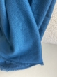 Cashmere accessories toodoo plain l 220 x 220 canard blue 220x220cm