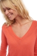 Cashmere ladies basic sweaters at low prices flavie coral l