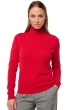 Cashmere ladies basic sweaters at low prices tale first deep red 2xl