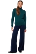 Cashmere ladies basic sweaters at low prices tale first vert emeraude 2xl