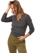 Cashmere ladies basic sweaters at low prices tessa first dark grey l