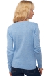 Cashmere ladies basic sweaters at low prices tessa first powder blue l