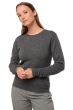 Cashmere ladies basic sweaters at low prices thalia first dark grey l