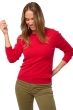 Cashmere ladies basic sweaters at low prices thalia first deep red l