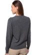 Cashmere ladies basic sweaters at low prices tyra first dark grey l