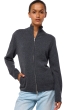 Cashmere ladies cardigans thames first dark grey 2xl