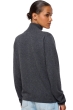 Cashmere ladies cardigans thames first dark grey l