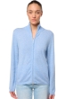 Cashmere ladies cardigans thames first powder blue 2xl