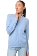 Cashmere ladies cardigans thames first powder blue 2xl