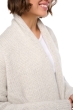 Cashmere ladies cardigans vienne flanelle chine natural ecru m