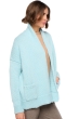 Cashmere ladies cardigans vienne natural ecru aqua m