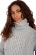 Cashmere ladies chunky sweater albury flanelle chine xs