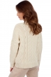 Cashmere ladies chunky sweater albury natural ecru 3xl