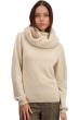 Cashmere ladies chunky sweater tisha natural beige xl