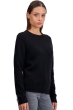 Cashmere ladies chunky sweater tyrol black 2xl