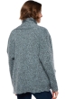 Cashmere ladies chunky sweater vienne charcoal marl ciel s