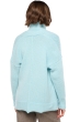 Cashmere ladies chunky sweater vienne natural ecru aqua m