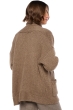 Cashmere ladies chunky sweater vienne natural stone natural brown m