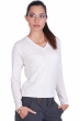 Cashmere ladies emma natural ecru l