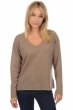 Cashmere ladies flavie natural brown 4xl