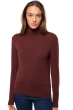 Cashmere ladies roll neck tale first cinnabar l