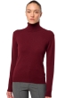 Cashmere ladies roll neck tale first deep violet m