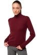 Cashmere ladies roll neck tale first deep violet m