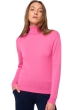 Cashmere ladies roll neck tale first flashy rose l