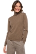 Cashmere ladies roll neck tale first otter m