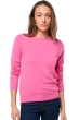 Cashmere ladies round necks thalia first flashy rose xl