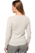 Cashmere ladies round necks thalia first fluo white s