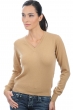 Cashmere ladies spring summer collection faustine camel 2xl