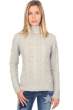 Cashmere ladies timeless classics blanche flanelle chine m