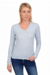 Cashmere ladies v necks emma arctic 