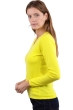 Cashmere ladies v necks emma jaune citric 