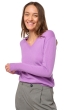 Cashmere ladies v necks tessa first dahlia xl