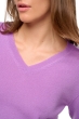 Cashmere ladies v necks tessa first dahlia xs