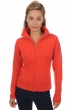 Cashmere ladies zip hood elodie coral 2xl