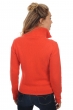 Cashmere ladies zip hood elodie coral xs