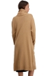 Cashmere ladies zip hood thonon camel 4xl