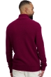 Cashmere men chunky sweater achille bordeaux xs