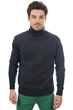 Cashmere men chunky sweater achille charcoal marl 3xl