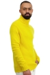 Cashmere men chunky sweater achille cyber yellow xl