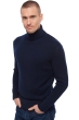 Cashmere men chunky sweater achille dress blue 2xl