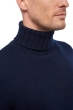 Cashmere men chunky sweater achille dress blue xs