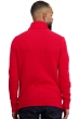 Cashmere men chunky sweater achille rouge xs